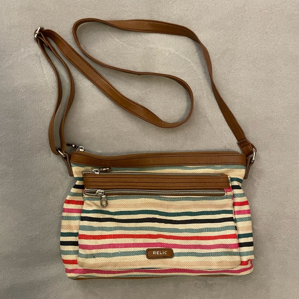 Relic Colorful Striped Purse